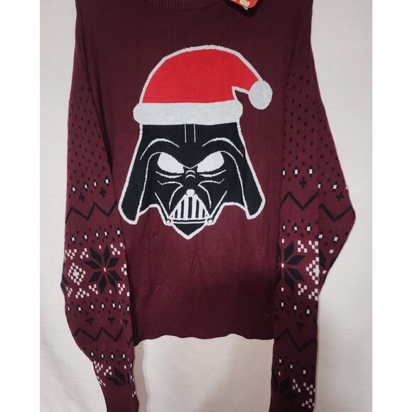 Dark Vader Christmas sweater Disney 100 anniversary men's medium - Picture 2 of 5